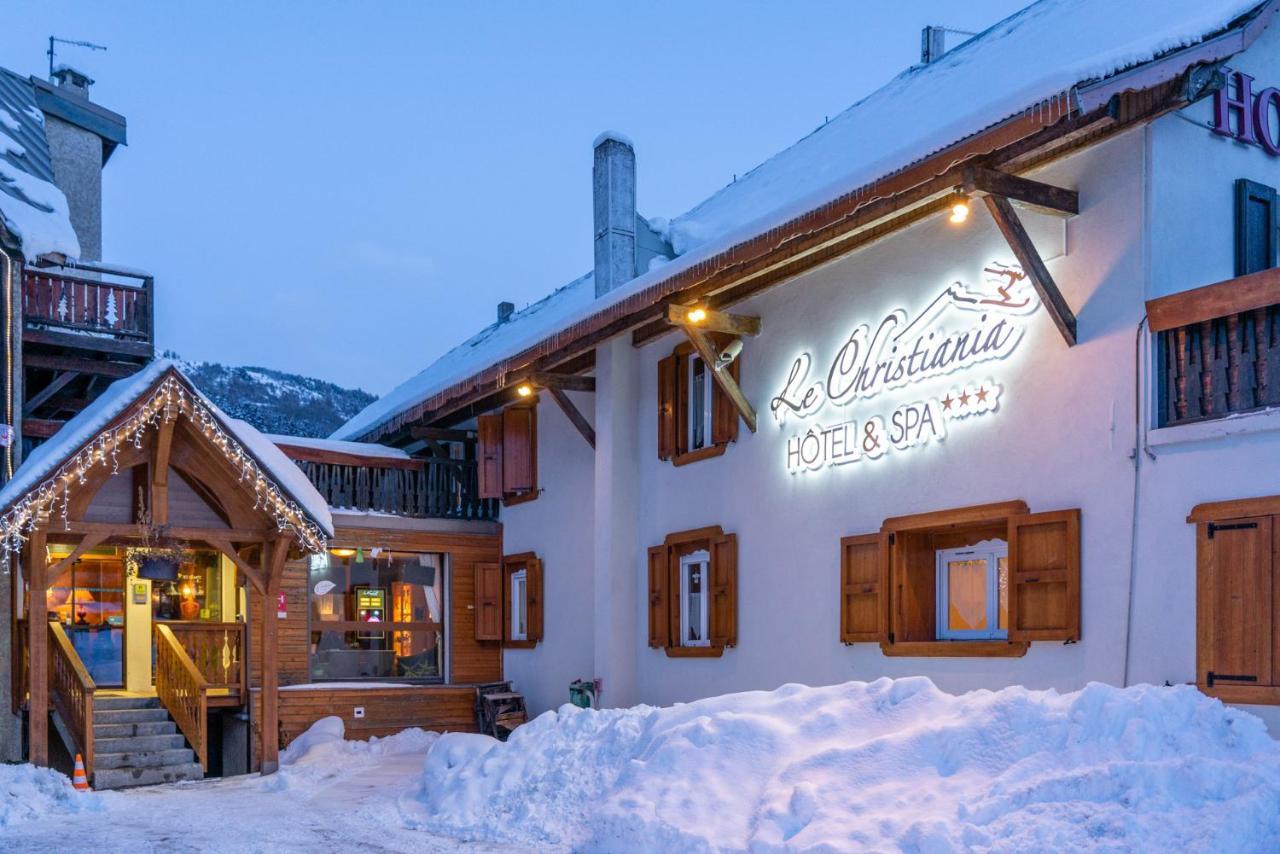 Le Christiania Hotel & Spa La Salle-les-Alpes المظهر الخارجي الصورة